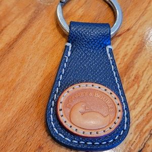 Dooney & Bourke Blue Key Fob KeyChain